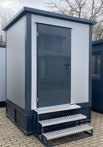 Contenedor Sanitario WC Box con Cabina Doble