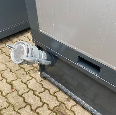Contenedor Sanitario WC Box con Cabina Doble