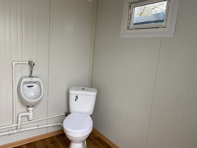 Contenedor Sanitario WC Box con Cabina Doble